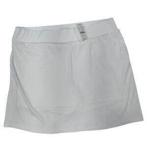 J. Crew White Twee Pleated Golf Tennis Activewear Skort Size Medium NWT